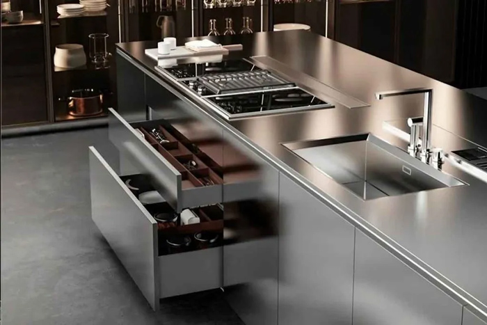 Cuộn inox 201 làm Kệ bếp, dụng cụ nhà bếp