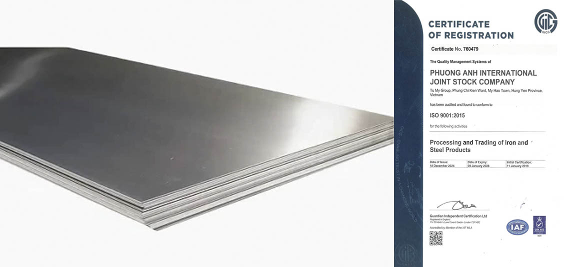 Tấm Inox 304 tại Phương Anh Group