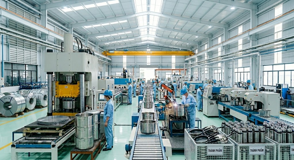 Vật liệu SUS430 là gì ? Đặc điểm, Ứng dụng, Báo giá SUS430 mới nhất năm 2026 27 nha may san xuat gia dung
