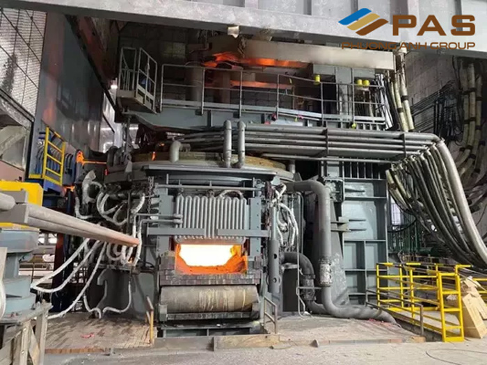 Sản xuất phôi thép bằng phương pháp lò điện hồ quang